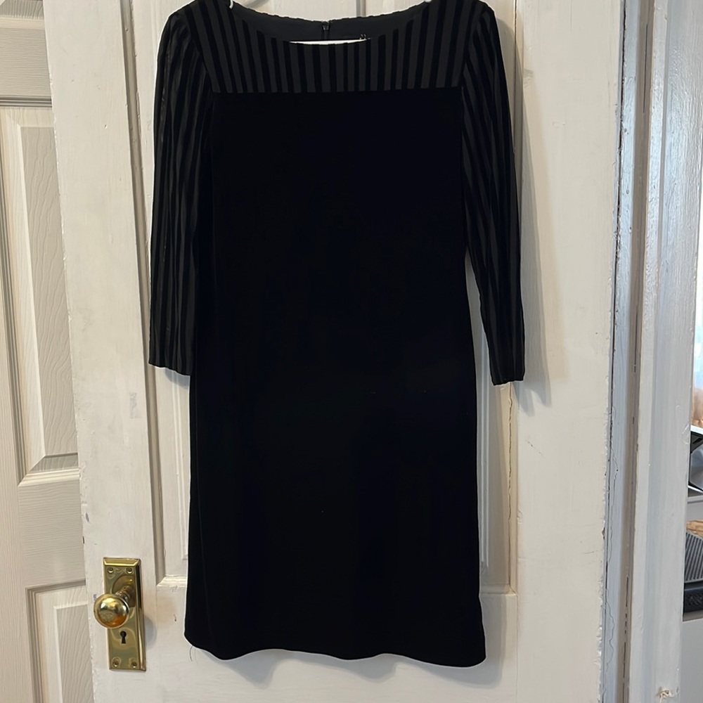 Black evening dress